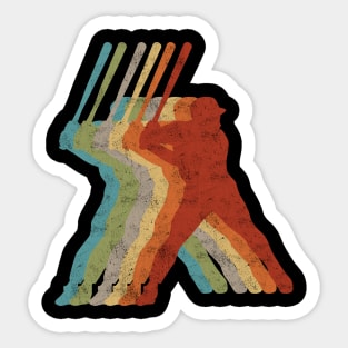 Baseball Vintage By Par Sticker